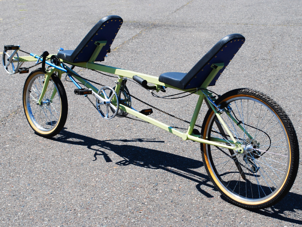 TradeWinds Recumbent Tandem - stoker and captain